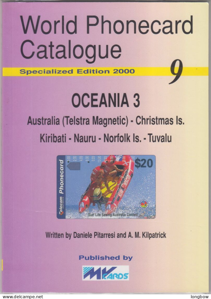 Word Phonecard Catalogue N°9 - Oceania 3 - Livres & CDs