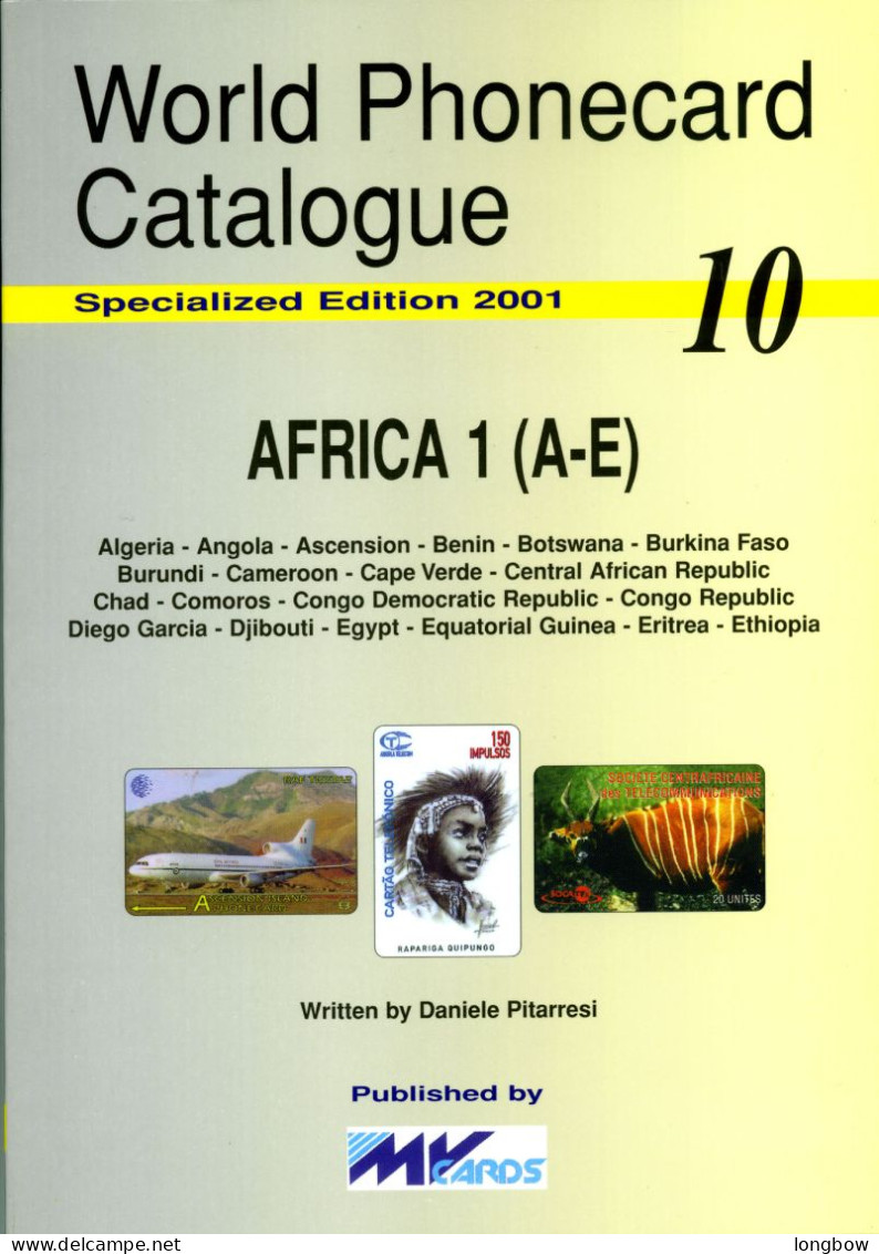 Word Phonecard Catalogue N°10 - Africa 1 - Books & CDs