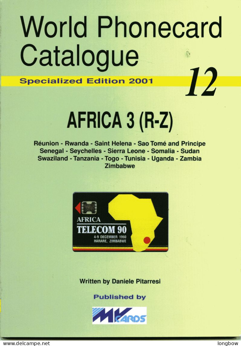 Word Phonecard Catalogue N°12 - Africa 3 - Books & CDs