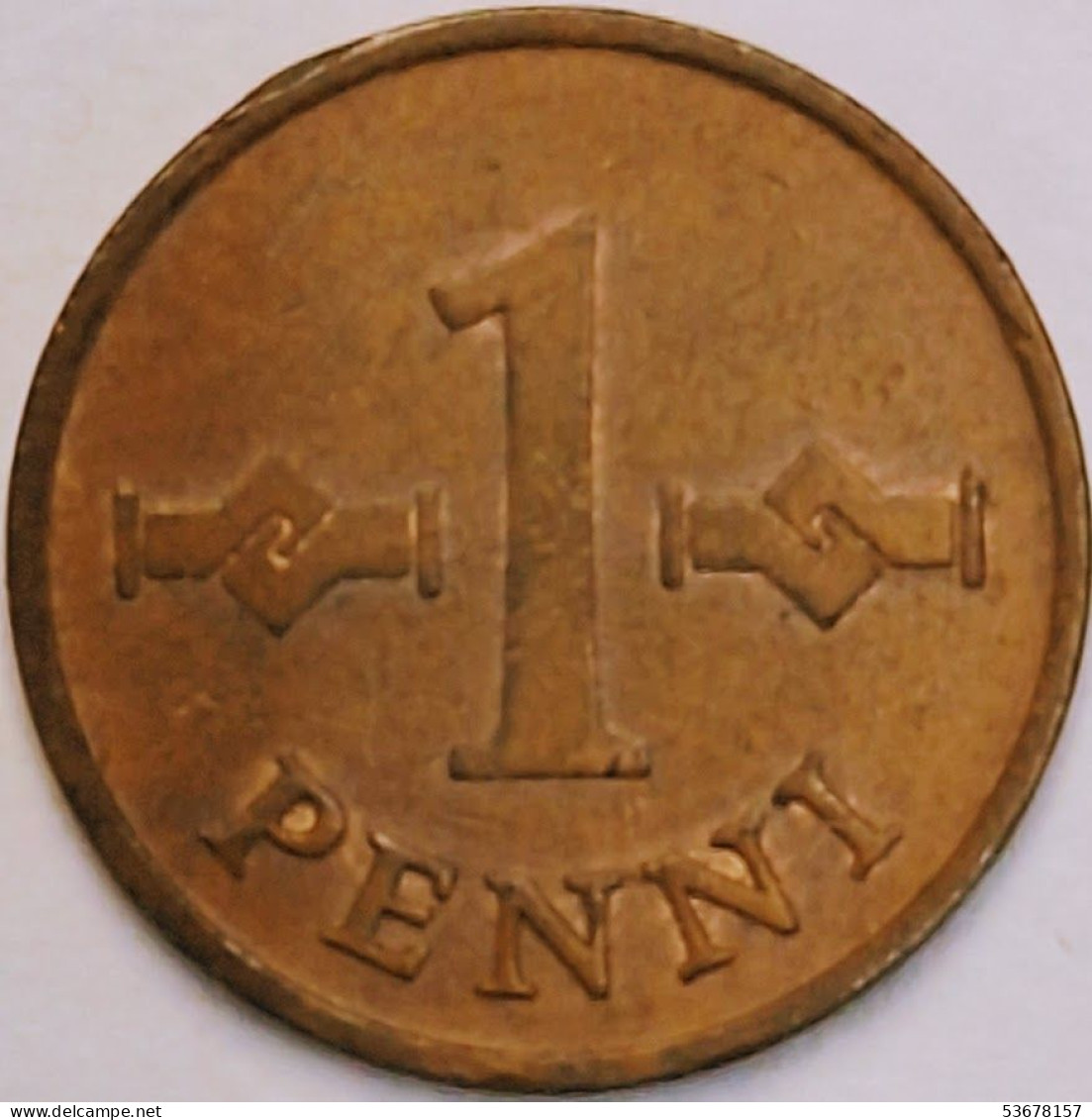 Finland - Penni 1967, KM# 44 (#3898) - Finnland