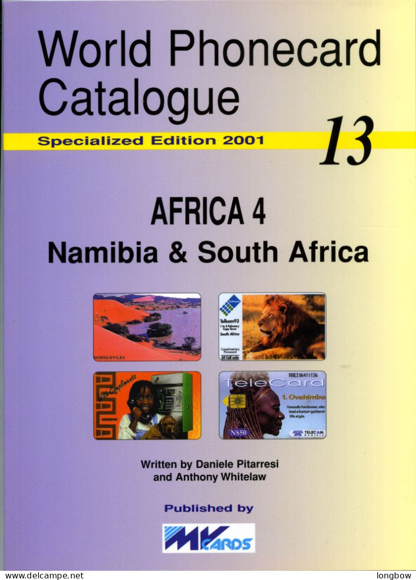 Word Phonecard Catalogue N°13 - Africa 4 - Livres & CDs