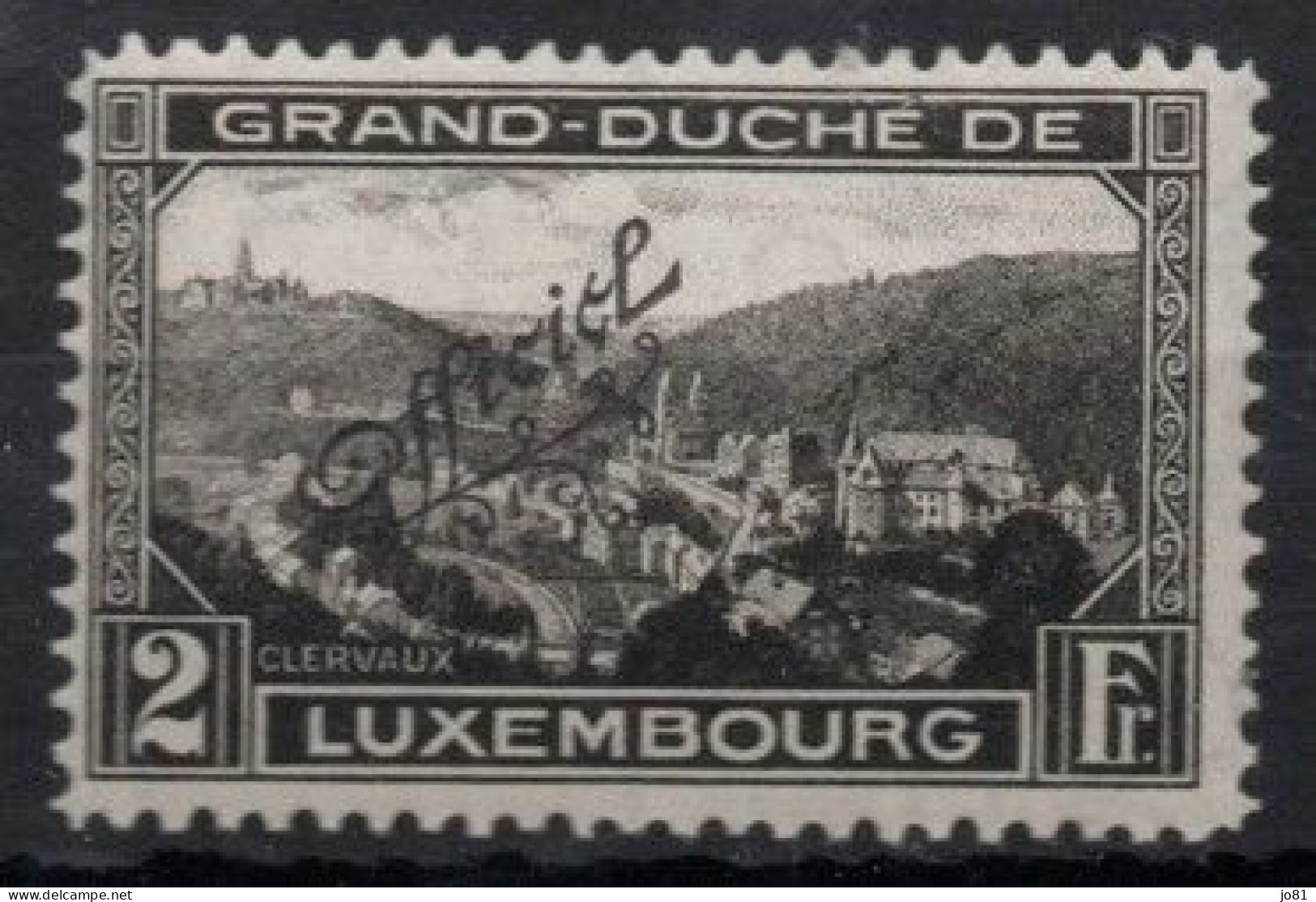 Luxembourg YT Service 187 Neuf Sans Charnière XX MNH - Servizio