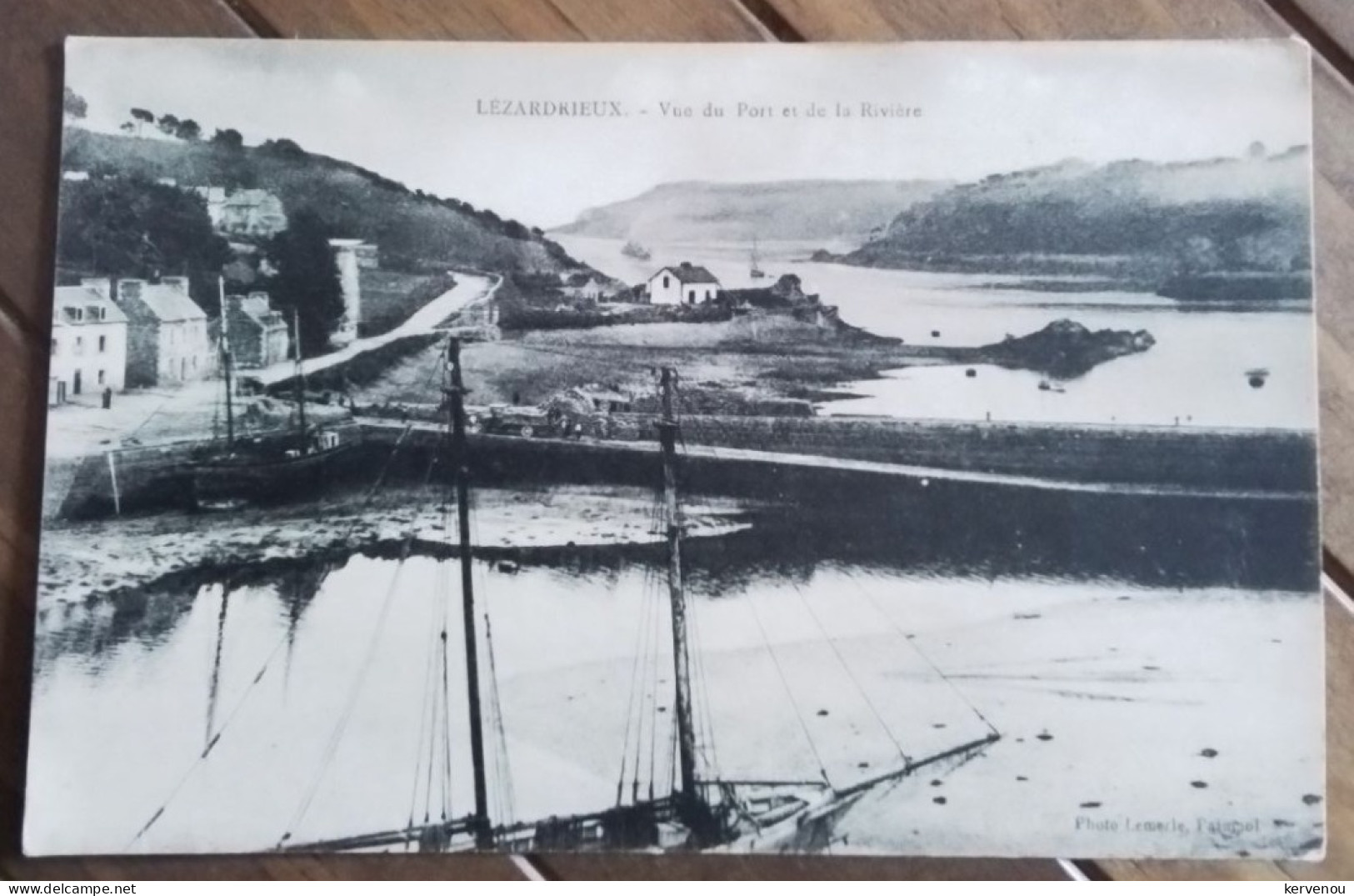 Côtes D Armor - Lezardrieux - Vue Du Port Et De La Riviere - Voilier - Voiliers - Bateaux - - Pleubian