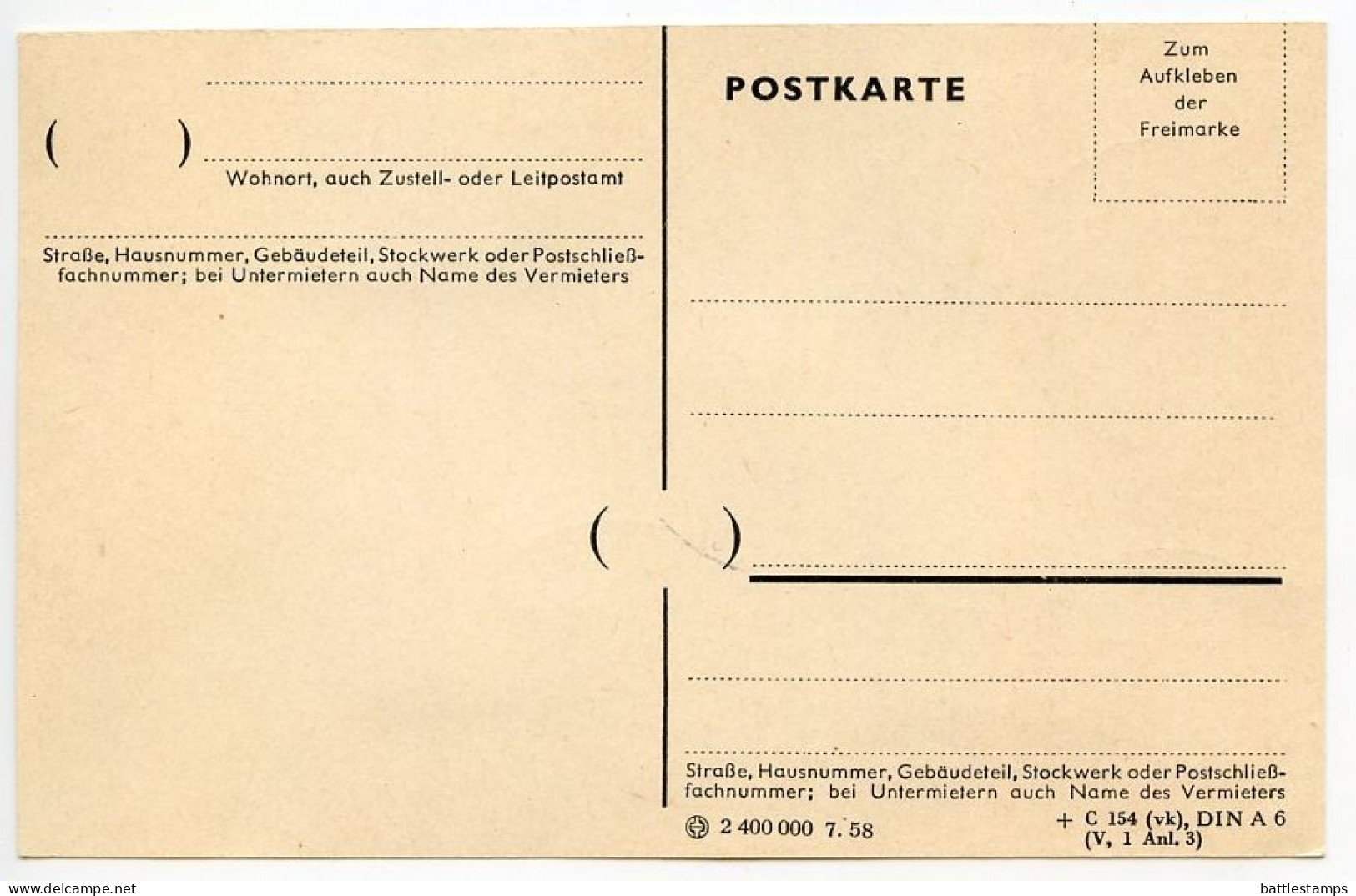 Germany, West 1959 FDC Scott B368-B371 Brothers Grimm & Fairy Tales - 1948-1960