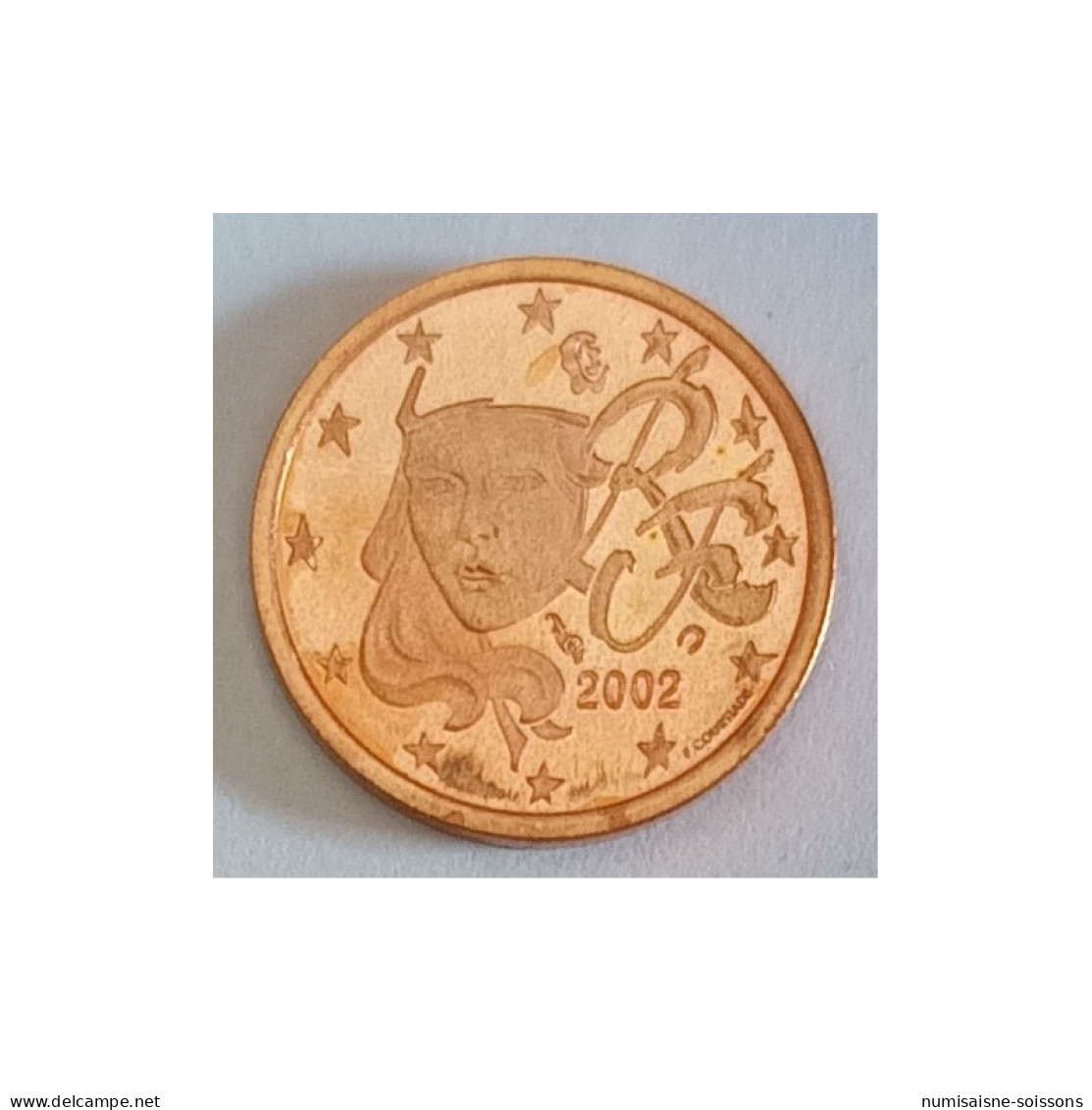 FRANCE - 1 CENT 2002 - NOUVELLE MARIANNE - BE - France