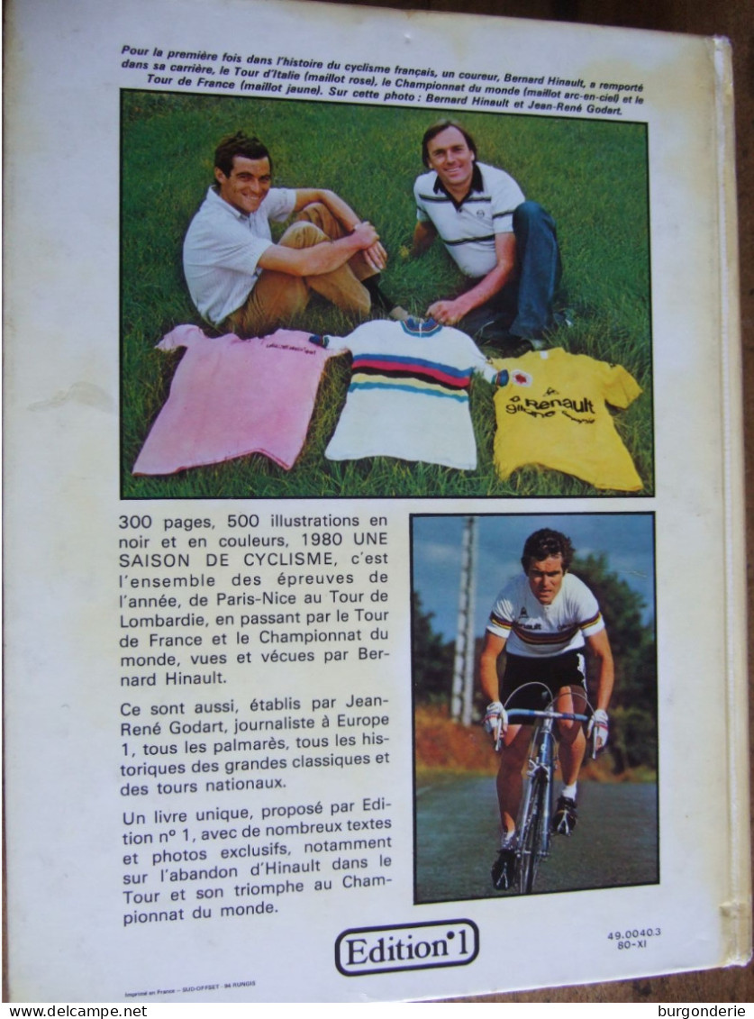 UNE SAISON DE CYCLISME / BERNARD HINAULT / ANNEE 80 - Sport