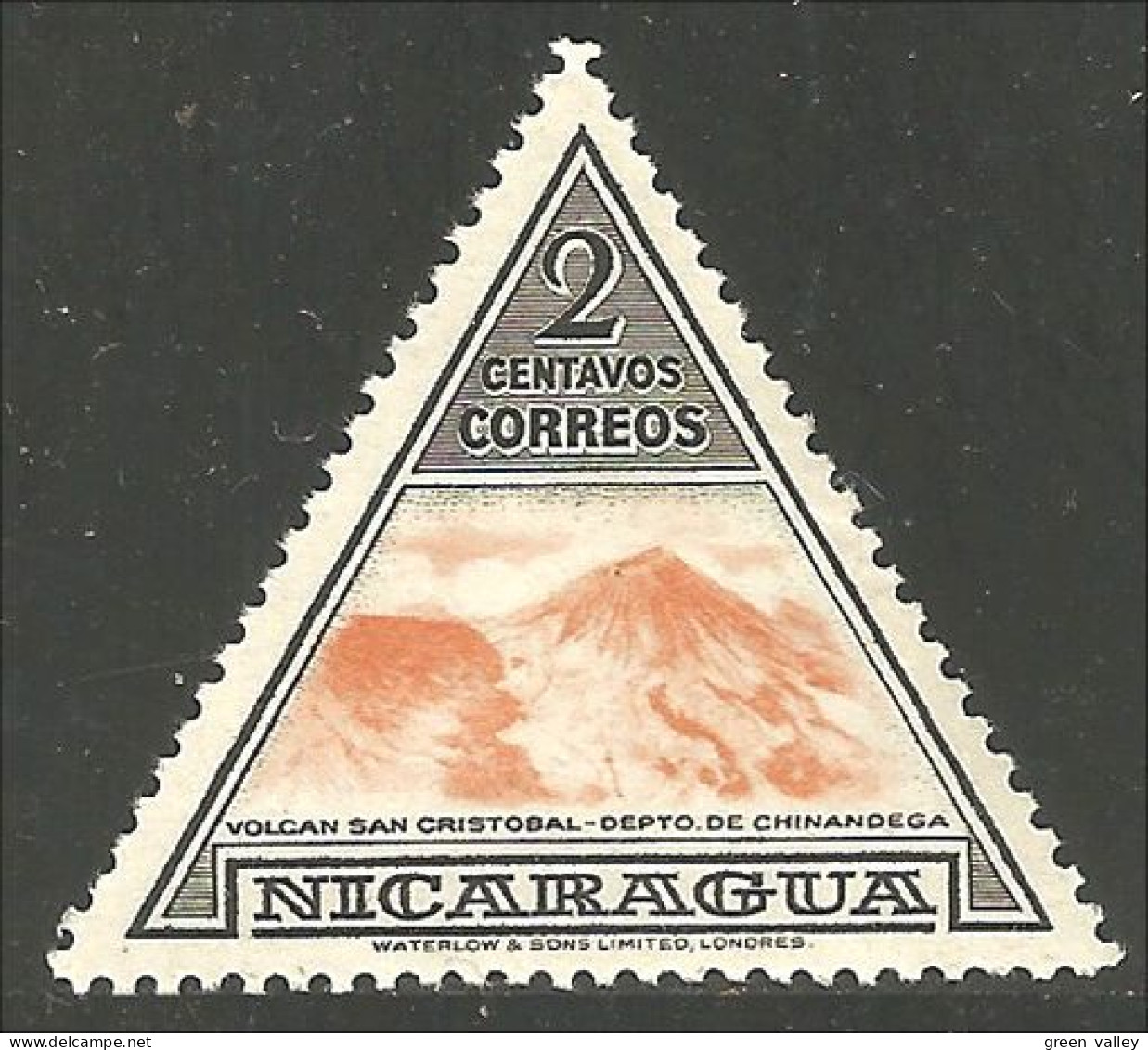 684 Nicaragua Volcan San Cristobal Volcano MH * Neuf Légère CH(NIC-415) - Nicaragua