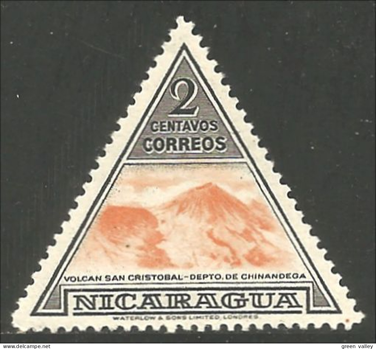 684 Nicaragua Volcan San Cristobal Volcano MH * Neuf Légère (NIC-417) - Vulkanen