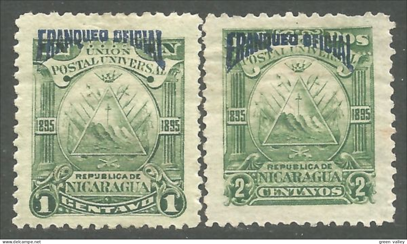 684 Nicaragua 1895 Officials (NIC-389) - Nicaragua