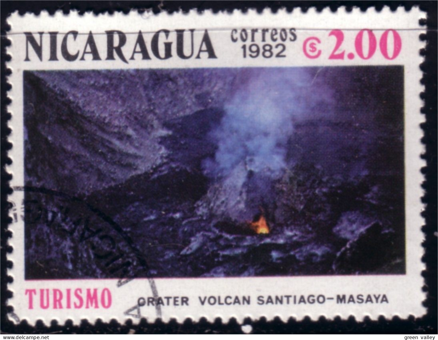 684 Nicaragua Volcan Volcano Volcans Volcanoes Cratere Crater Santiago Masaya (NIC-326) - Volcans