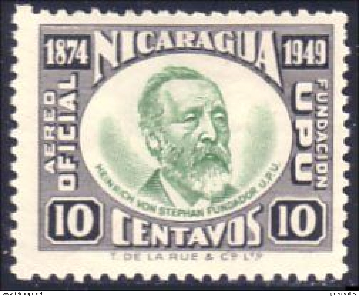 684 Nicaragua UPU 1949 No Gum (NIC-318) - U.P.U.