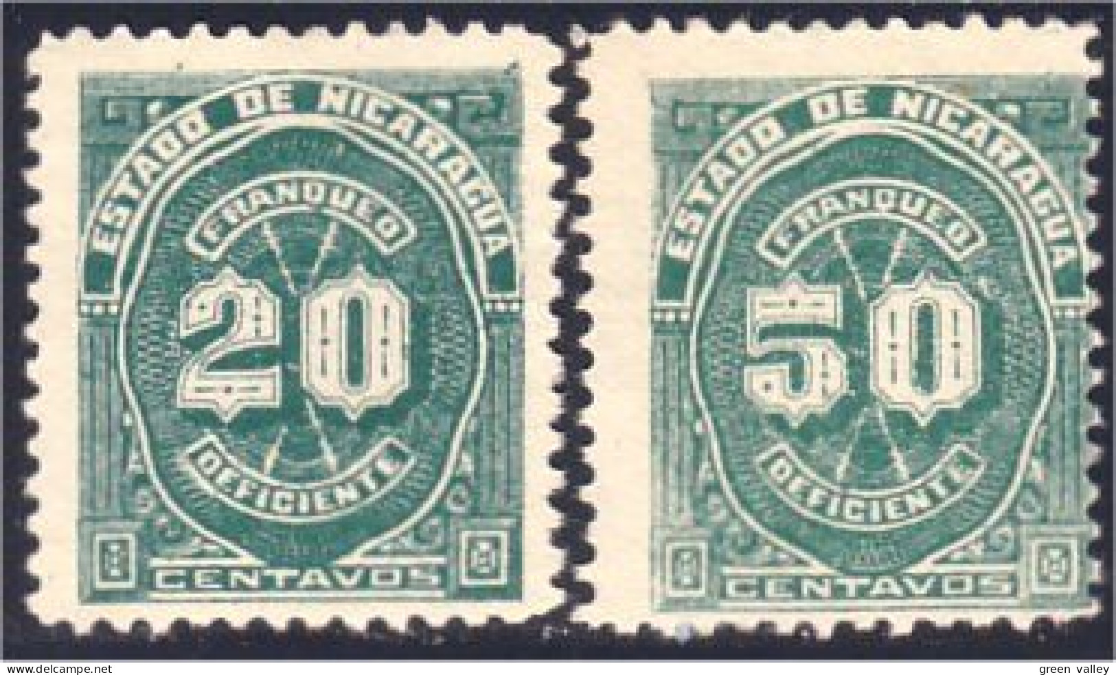 684 Nicaragua Sans Gomme No Gum (NIC-262) - Nicaragua