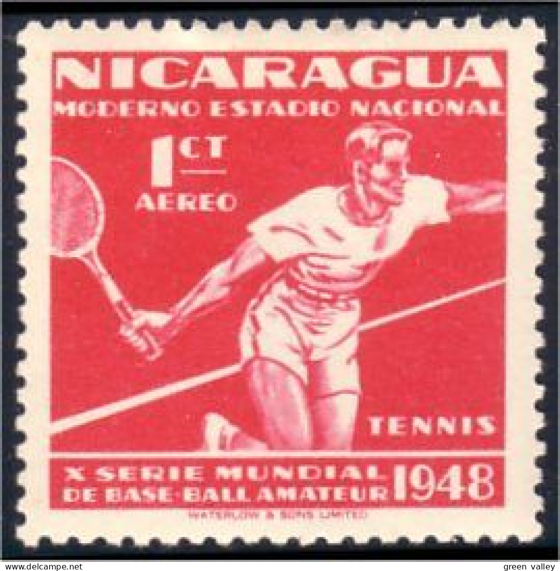 684 Nicaragua Tennis MLH * Neuf (NIC-175) - Tennis
