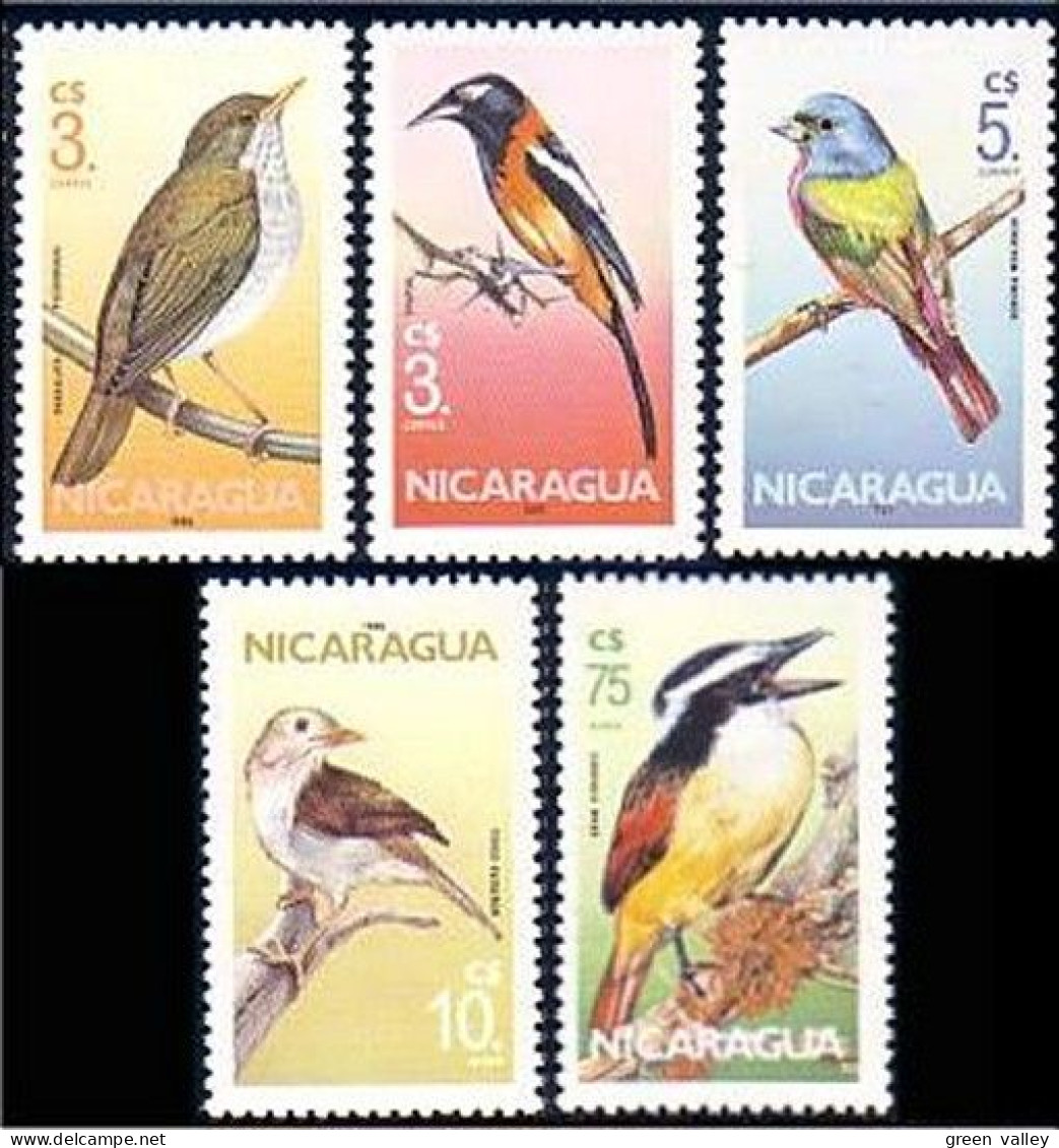 684 Nicaragua Oiseaux Birds MNH ** Neuf SC (NIC-53a) - Nicaragua