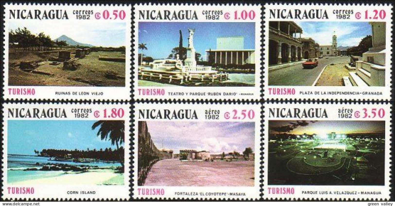 684 Nicaragua Tourisme Tourism Tourismo MNH ** Neuf SC (NIC-15b) - Otros & Sin Clasificación
