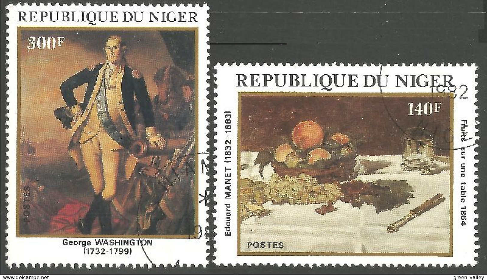 678 Niger Tableaux Paintings (NGR-74) - Niger (1960-...)