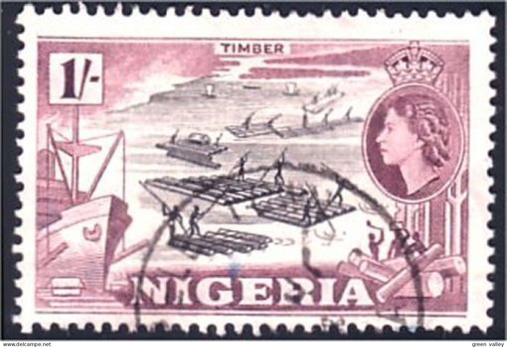 674 Nigeria Timber Bois (NGA-121) - Arbres