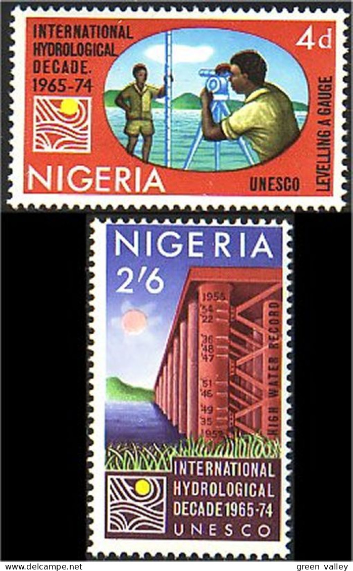674 Nigeria Hydrologie Barrage Dam MNH ** Neuf SC (NGA-20) - Klimaat & Meteorologie