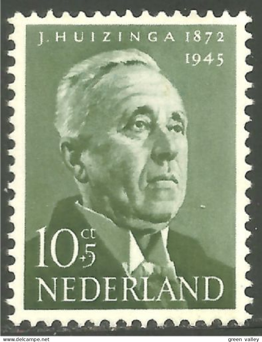 670 Netherlands 1954 Huizinga MH * Neuf (NET-90) - Neufs