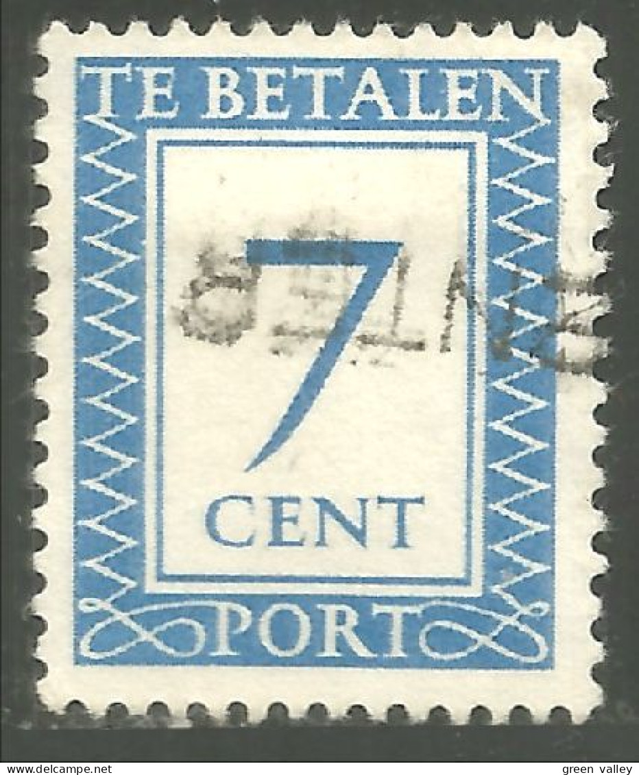 670 Netherlands Taxe Postage Due 7c 1947 (NET-100) - Strafportzegels