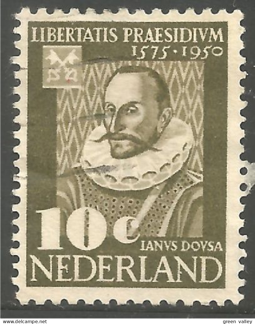 670 Netherlands Janus Dousa Jan Van Hout Université Leyden (NET-72) - Oblitérés