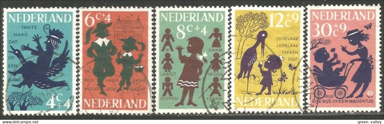 670 Netherlands Nursery Rhymes Contines Enfants (NET-32) - Fairy Tales, Popular Stories & Legends