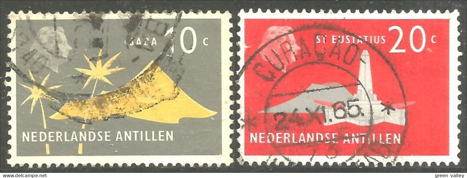 669 Netherlands Antillen Volcan Volcano (NEC-36) - Volcanes