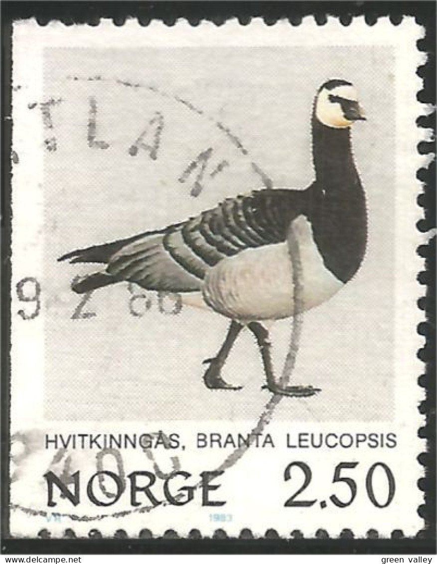 690 Norway Oiseau Bird Vogel Uccello Oie Goose Gans Oca Ganso (NOR-362d) - Oblitérés
