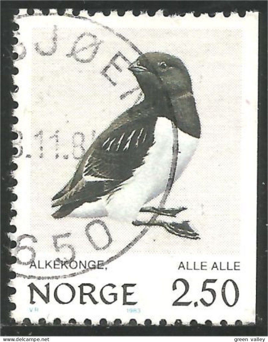 690 Norway Oiseau Bird Vogel Uccello Little Auk Petit Pingouin Krabbentaucher Kleine Alk (NOR-363d) - Used Stamps