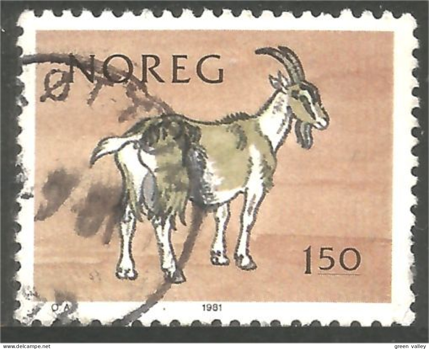 690 Norway Chévre Goat Ziege Cabri Capri (NOR-345e) - Other & Unclassified