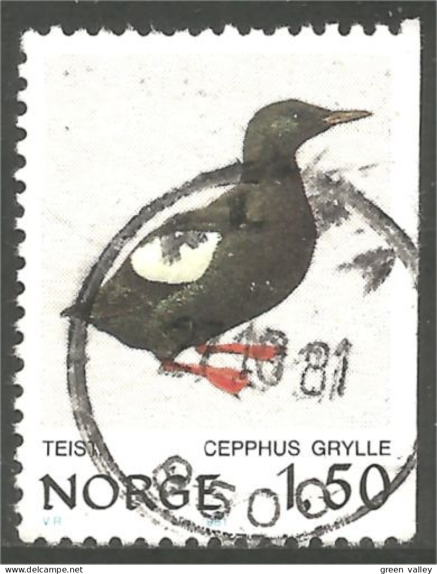 690 Norway Oiseau Bird Vogel Uccello Puffin (NOR-344d) - Used Stamps