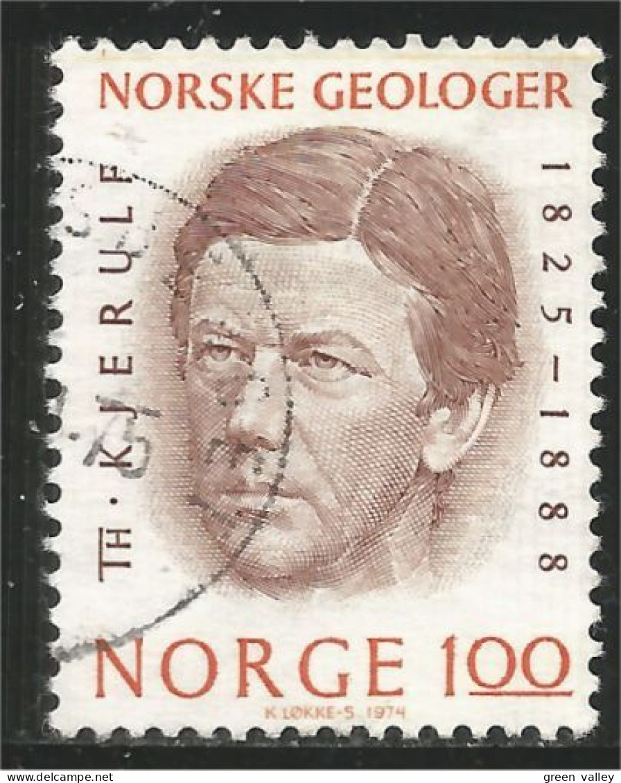 690 Norway Theodor Kjerulf Géologue Geologist Geology Géologie (NOR-331a) - Naturaleza