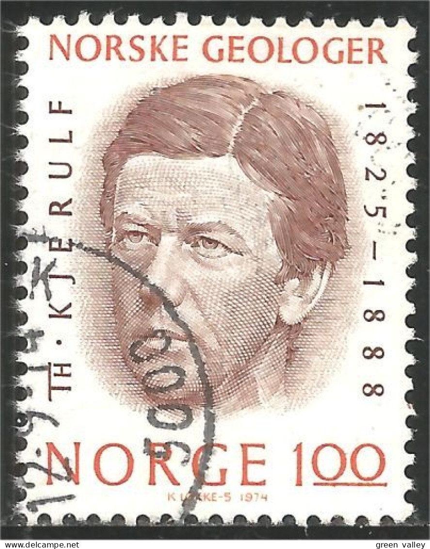 690 Norway Theodor Kjerulf Géologue Geologist Geology Géologie (NOR-331b) - Andere & Zonder Classificatie