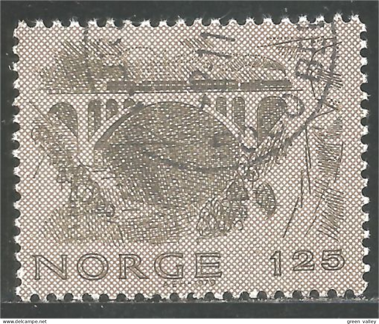 690 Norway Pont Kylling Bridge Bruck Ponte Verma (NOR-320b) - Used Stamps