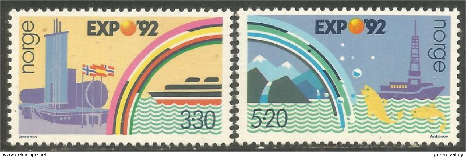 690 Norway Expo 92 Séville Sevilla MNH ** Neuf SC (NOR-299) - Neufs