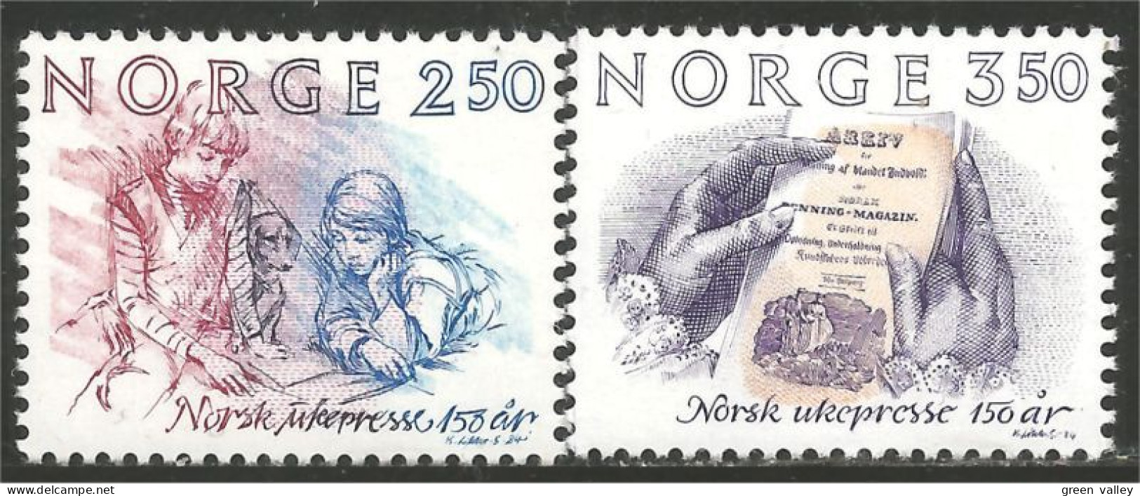 690 Norway Presse Journal Newspaper Gazette MNH ** Neuf SC (NOR-281) - Nuovi