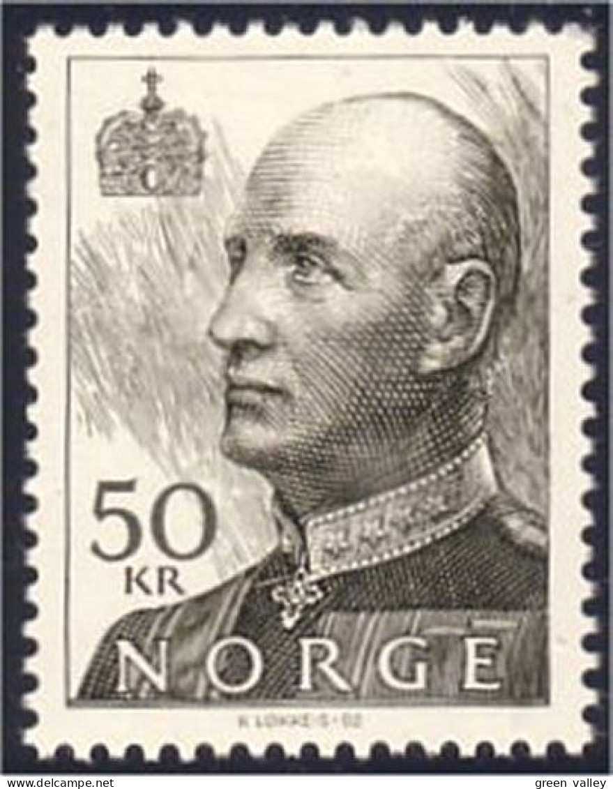 690 Norway 50 Kr King Harald MNH ** Neuf SC (NOR-206) - Ungebraucht