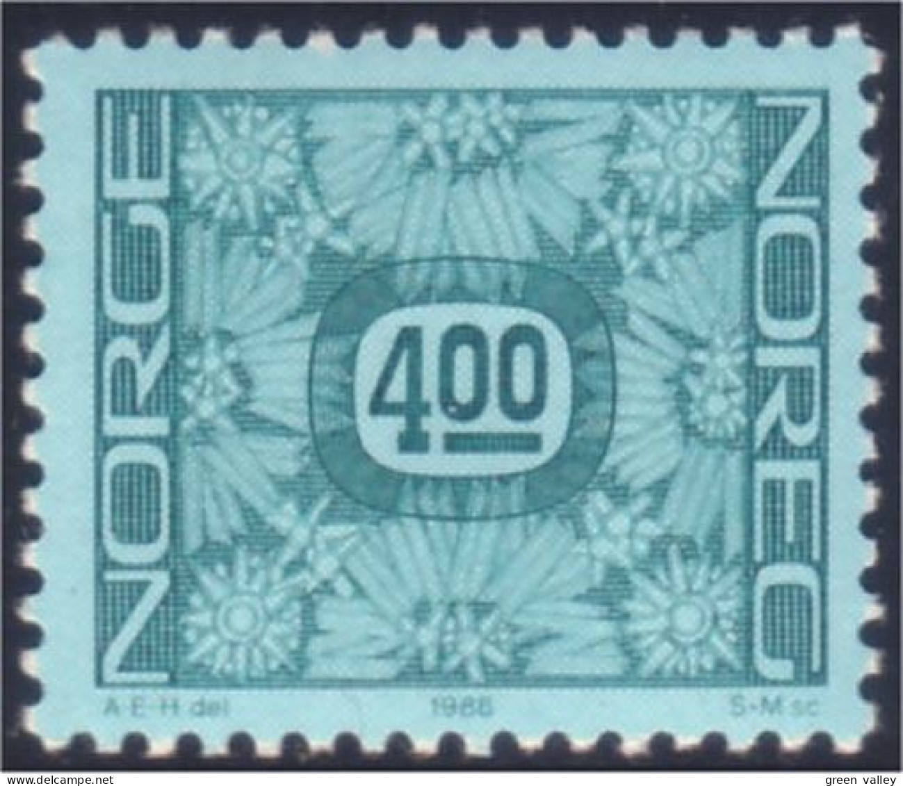 690 Norway Star Etoile MNH ** Neuf SC (NOR-164) - Astronomy