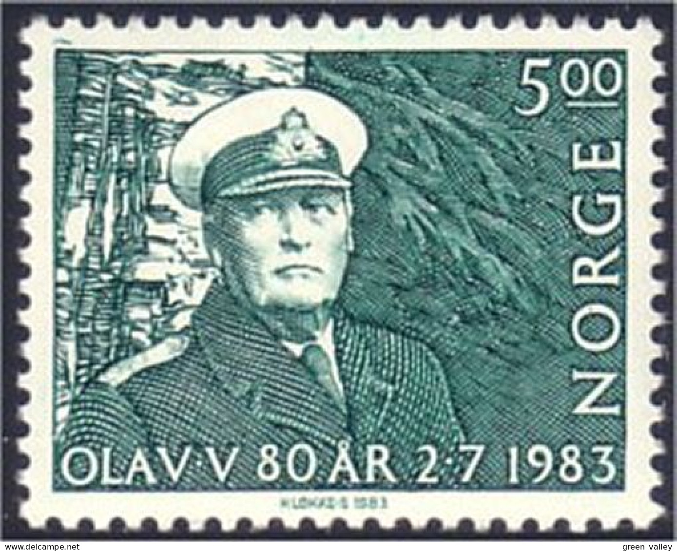 690 Norway Olav V MNH ** Neuf SC (NOR-140) - Ongebruikt