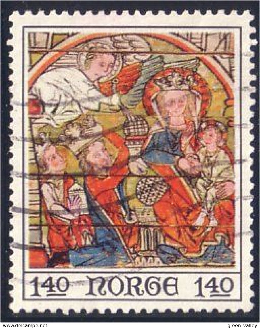 690 Norway Noel 1975 Christmas (NOR-98) - Used Stamps