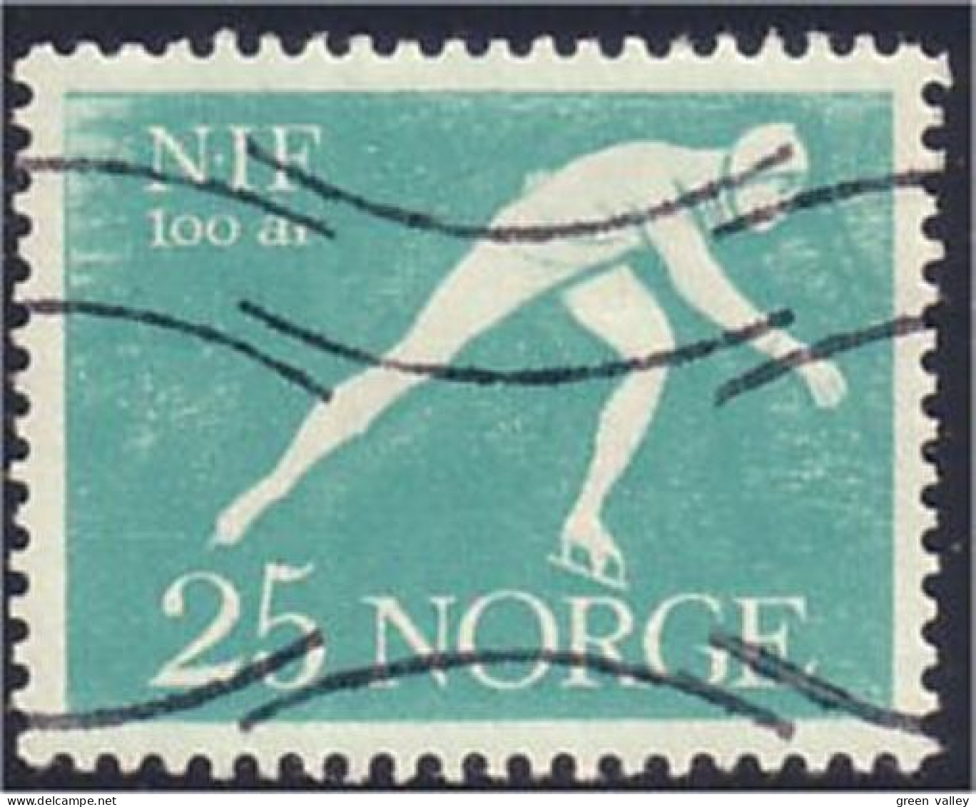 690 Norway Patineur Skater (NOR-62) - Kunstschaatsen