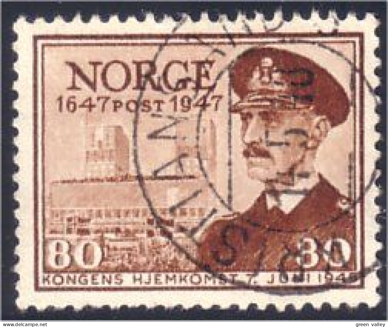 690 Norway King Haakon (NOR-52) - Usados