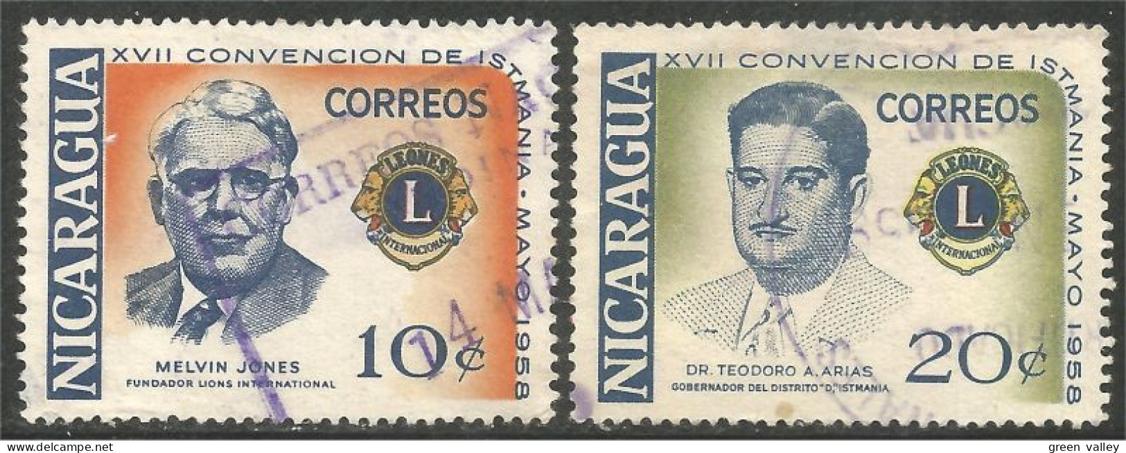 684 Nicaragua Melvin Jones Lions Convention (NIC-580) - Nicaragua