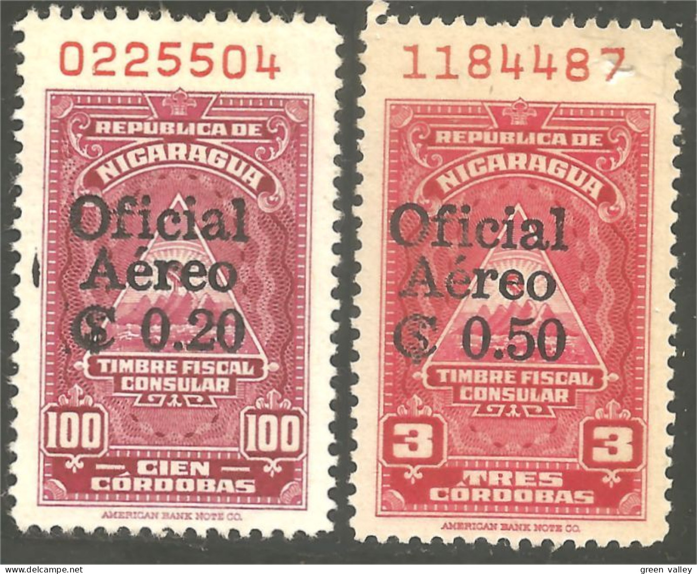 684 Nicaragua Postal Tax Timbre MH * Neuf (NIC-560) - Nicaragua
