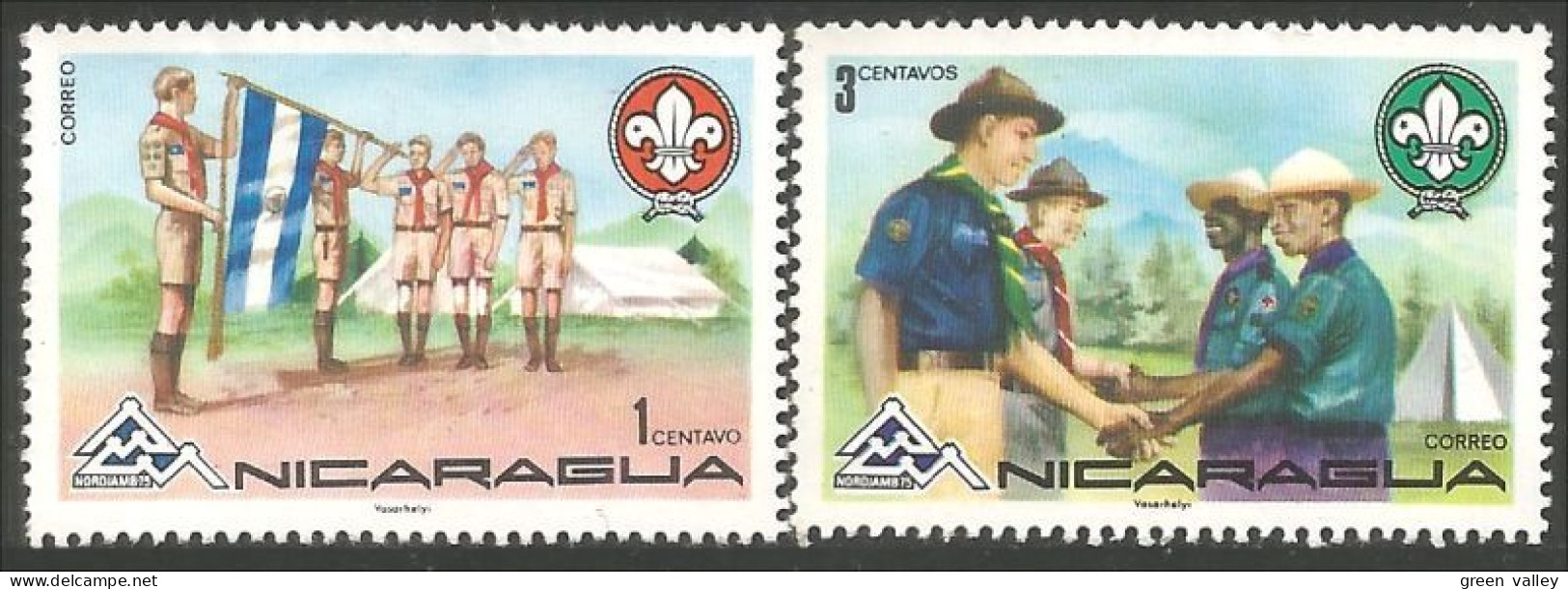 684 Nicaragua Boy Scouts MNH ** Neuf SC (NIC-513) - Nicaragua