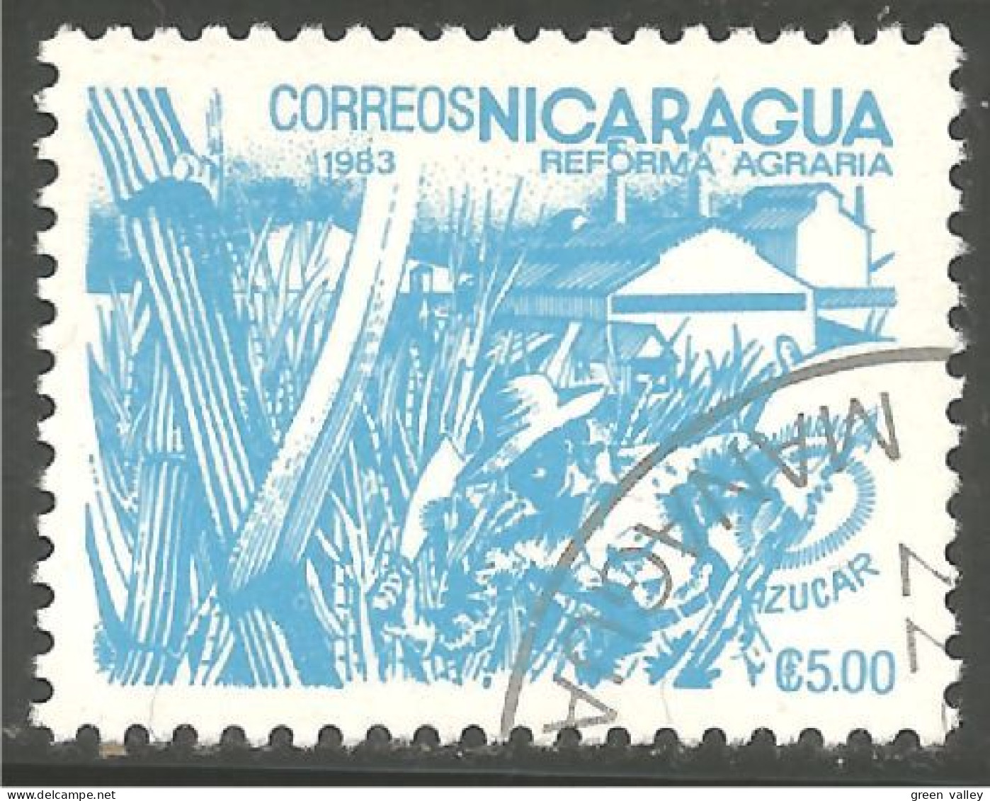 684 Nicaragua Canne Sucre Sugar Cane Zucker Azucar Suiker Zucchero (NIC-470a) - Agricoltura