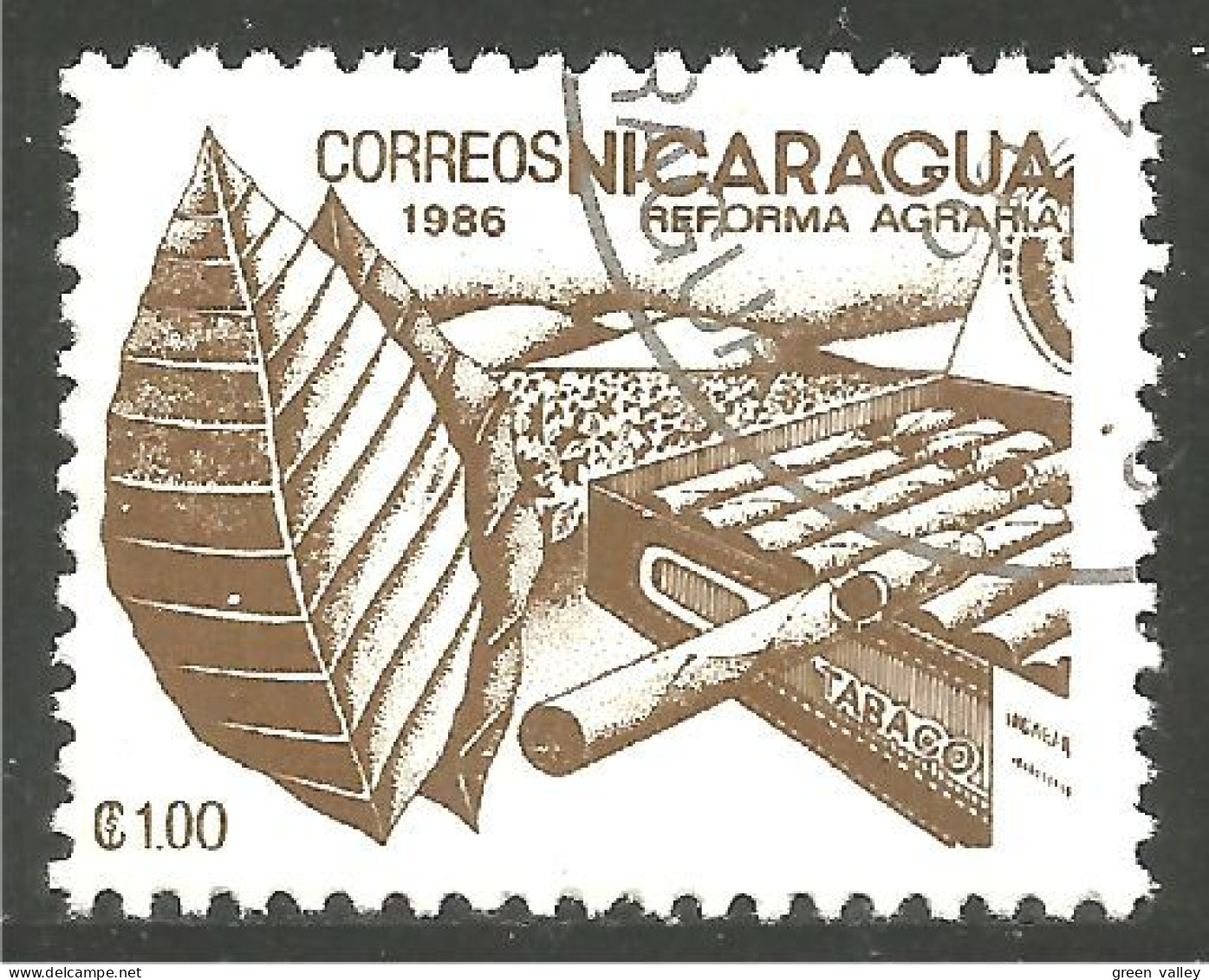 684 Nicaragua Tabac Tobacco Cigarettes Tabak Tabaco Tabacco (NIC-469) - Tabac