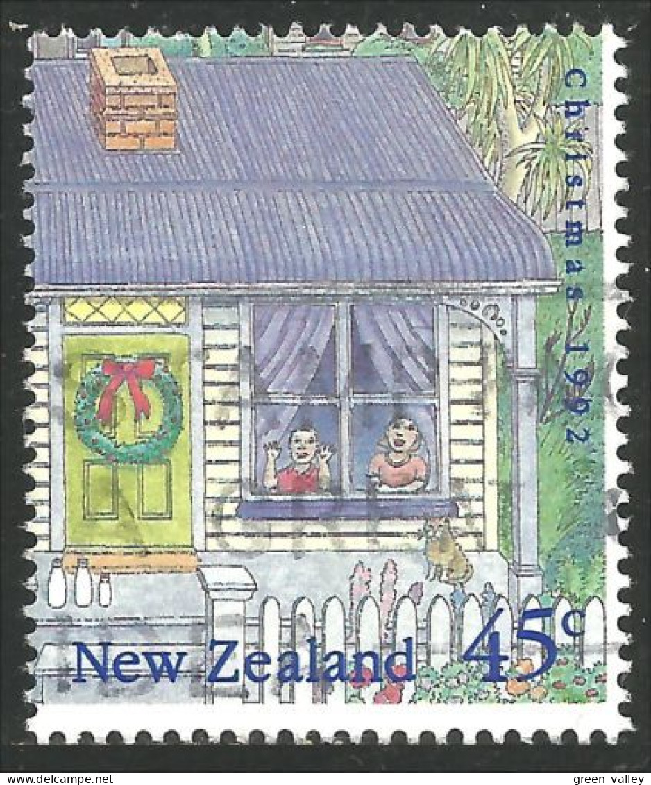 706 New Zealand Christmas Decorations Noel Enfant Children (NZ-169) - Used Stamps