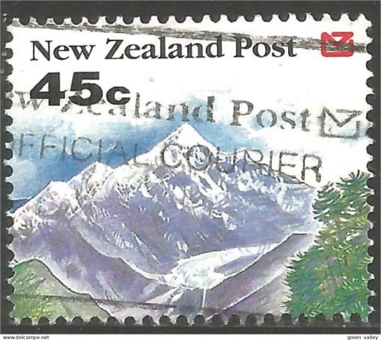 706 New Zealand Glacier (NZ-161a) - Oblitérés