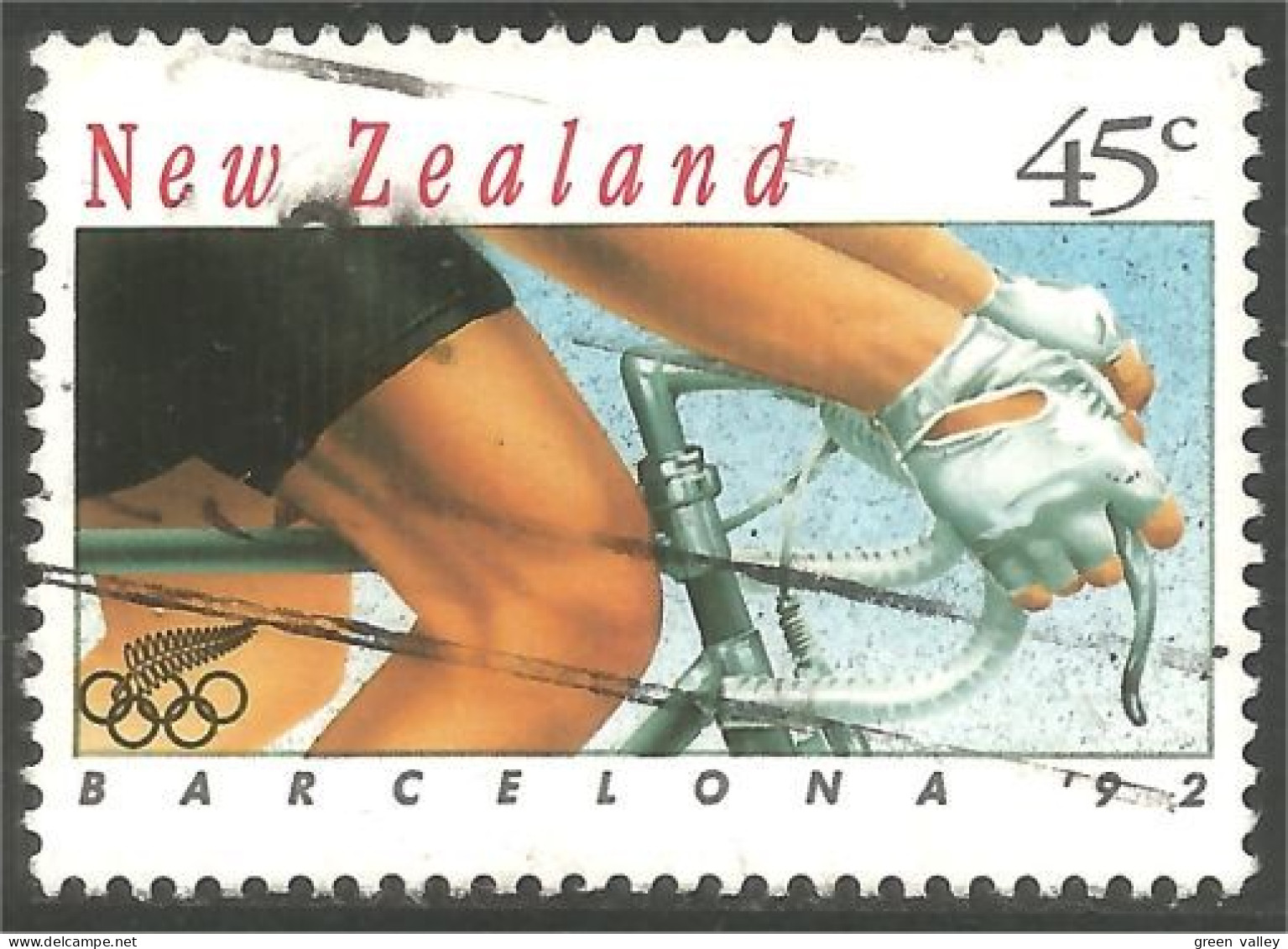 706 New Zealand Olympics Barcelona Cycling Bicycle Race Fahrrad Bicyclette Vélo Cyclisme (NZ-155c) - Cycling